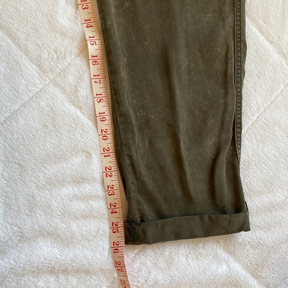 HEI HEI Anthropologie Olive pants size 31 - Picture 7 of 10